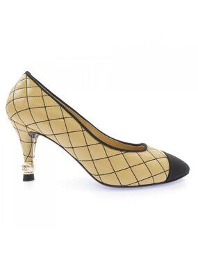 Chanel Pumps Heel Black